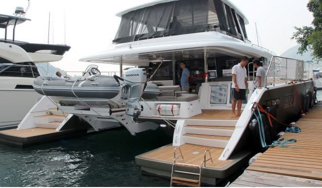 The first luxury motoryacht catamaran Lagoon 630 MY arrives to Hong-Kong -  Yachting Art Magazine