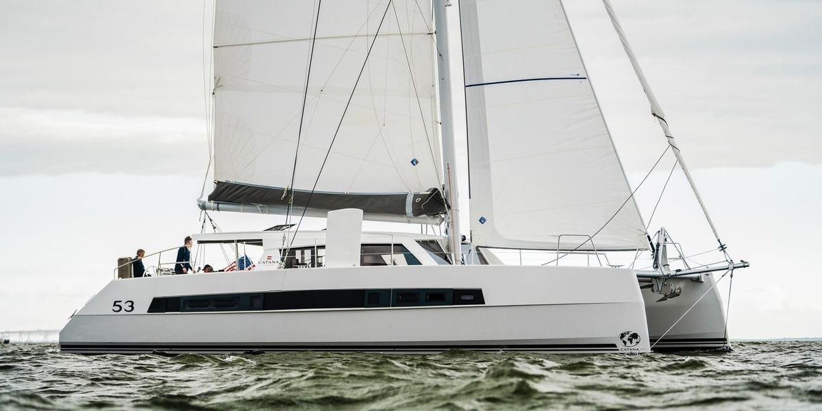 Multihull – USA, Catana 53 voted Catamaran of the Year - Yachting Art  Magazine