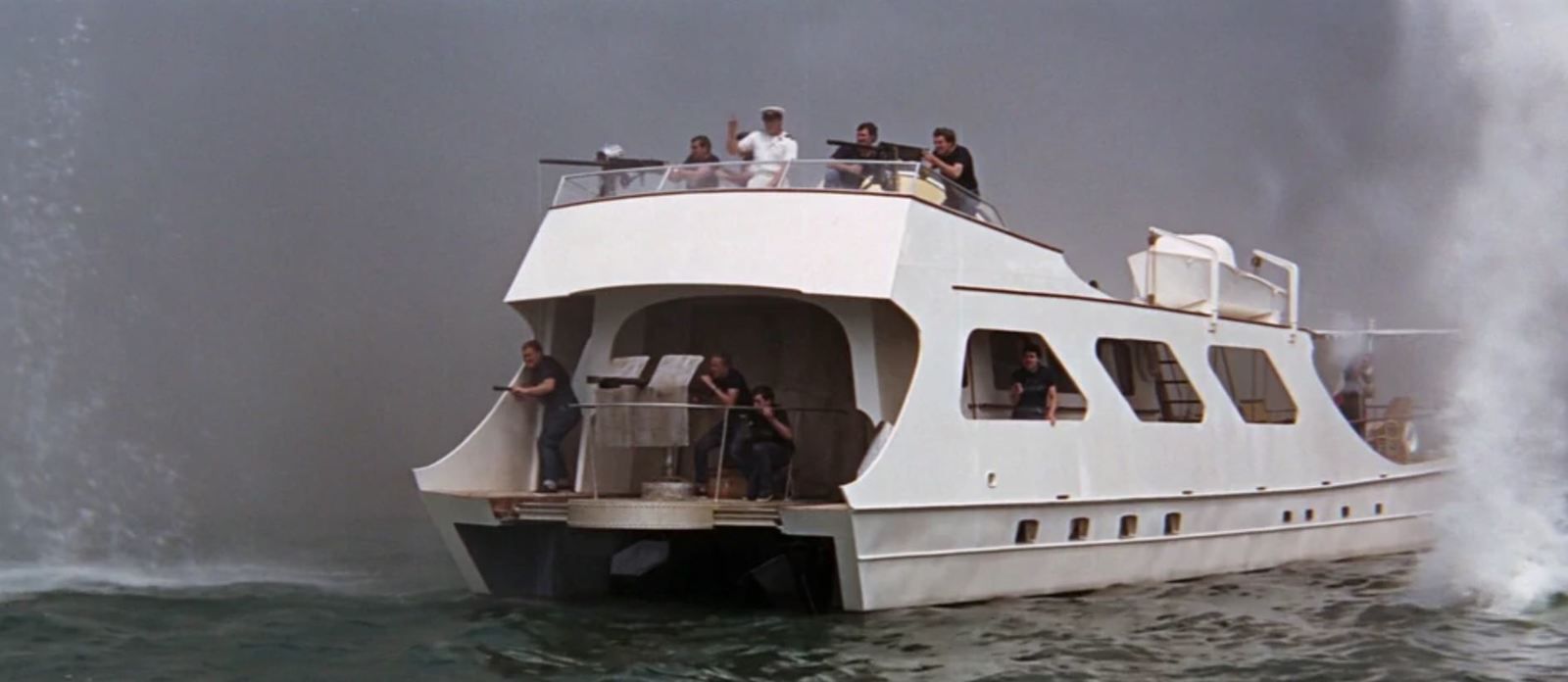James Bond - Disco Volante, Emilio Largo's hydrofoil yacht - Yachting Art  Magazine
