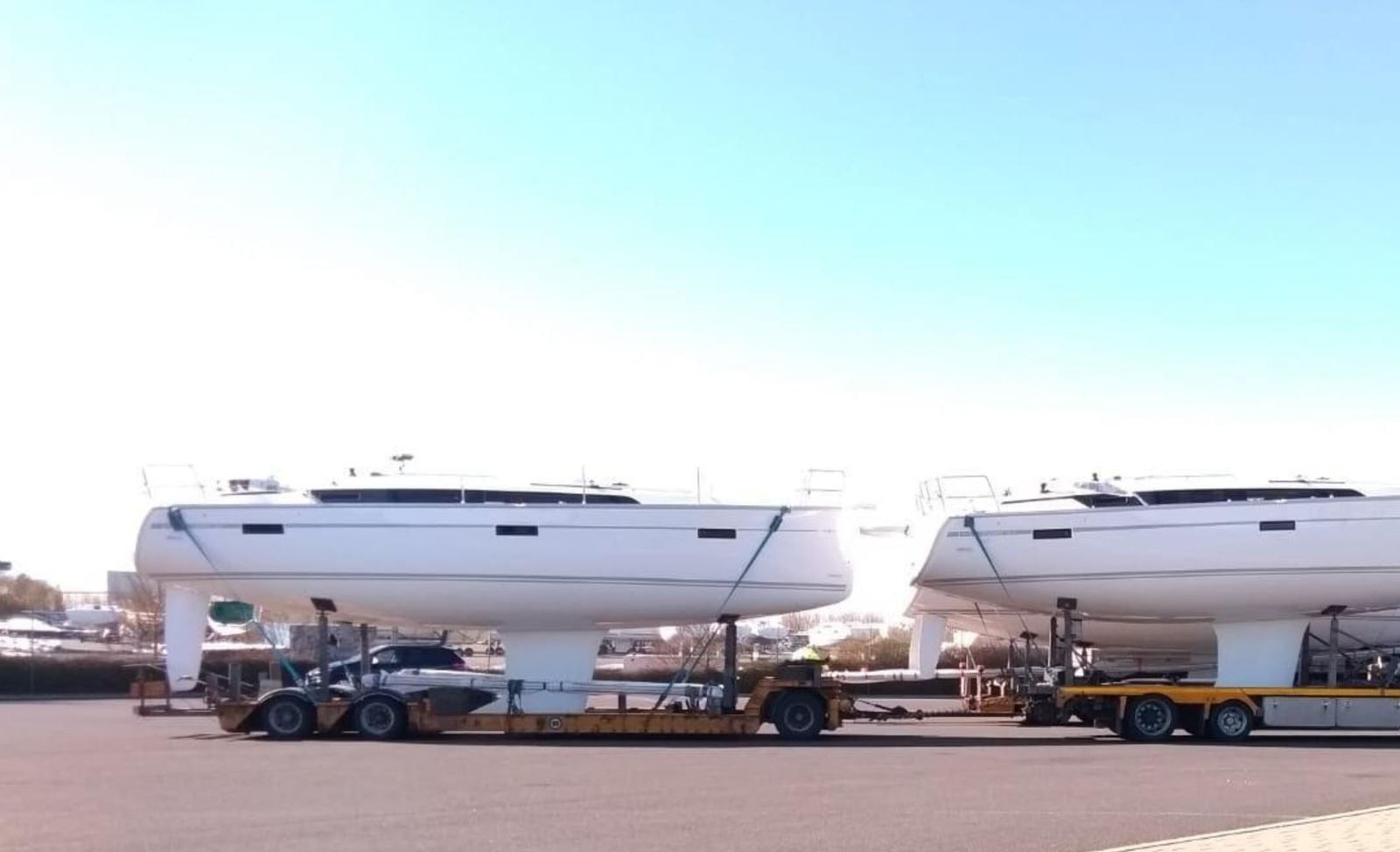 15 ships for delivery left the German shipyard Bavaria last week
