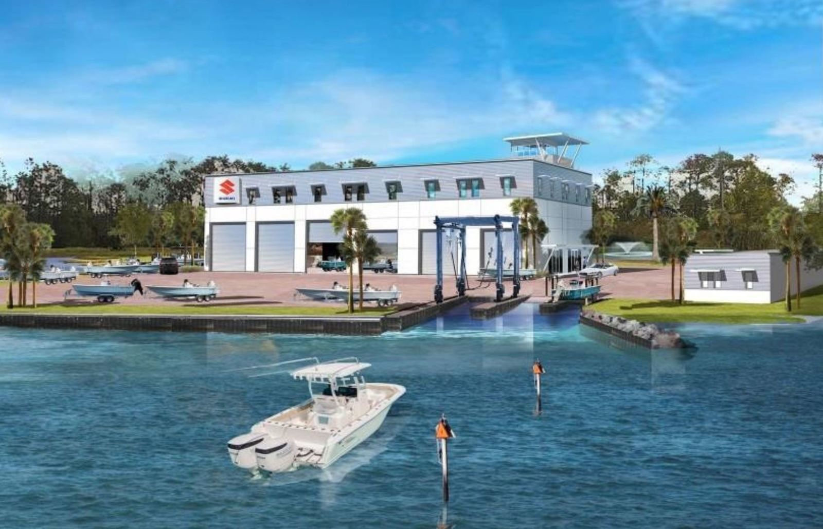 Suzuki Marine opens new outboard engines' developpement center in Florida (USA)