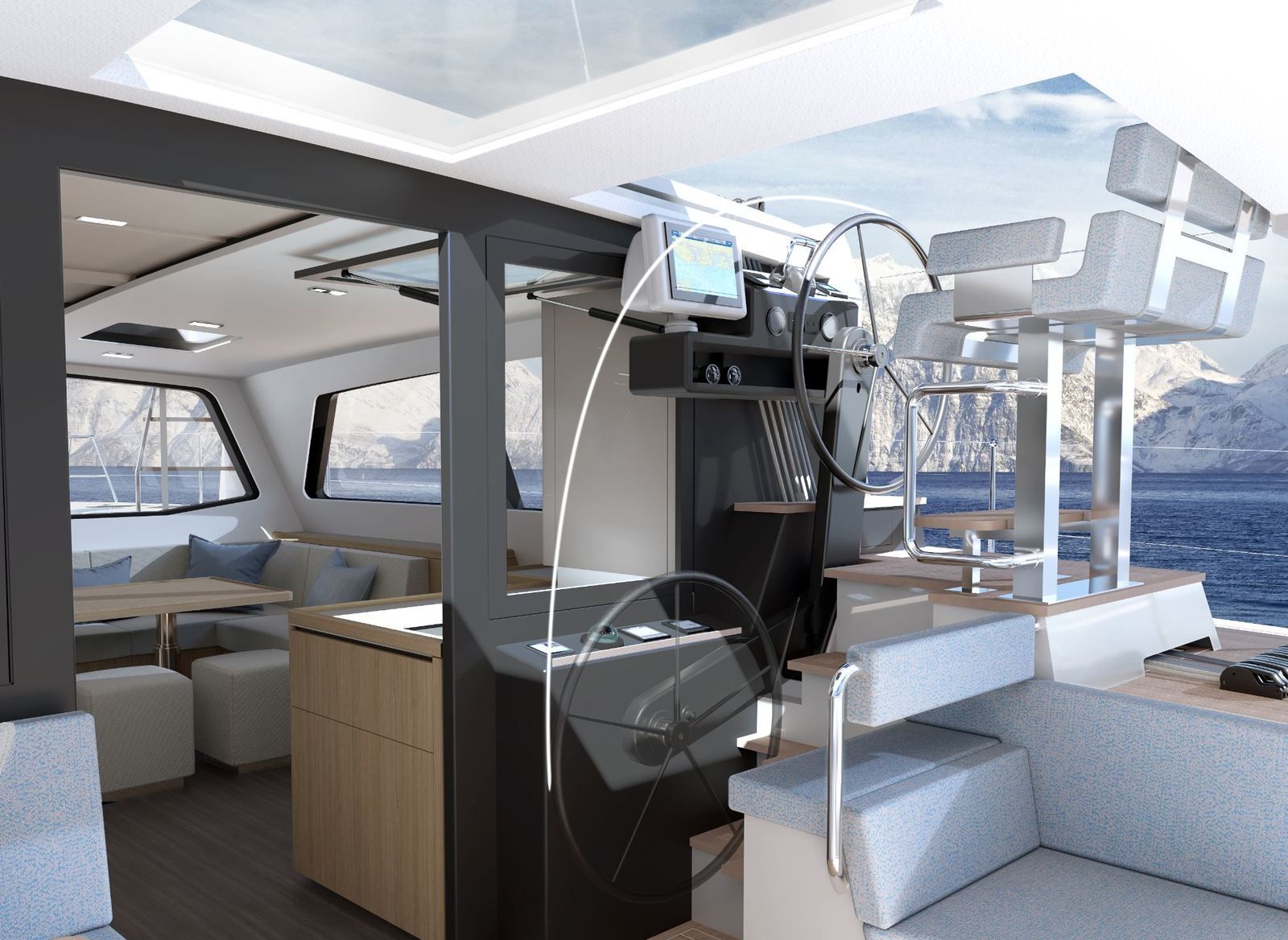 Garcia Explocat 52, an aluminium exploration catamaran, to go to the end of the world