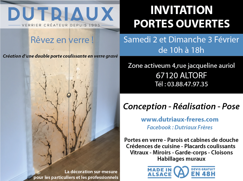 Invitations Aux Portes Ouvertes Decoration D Interieur En Verre