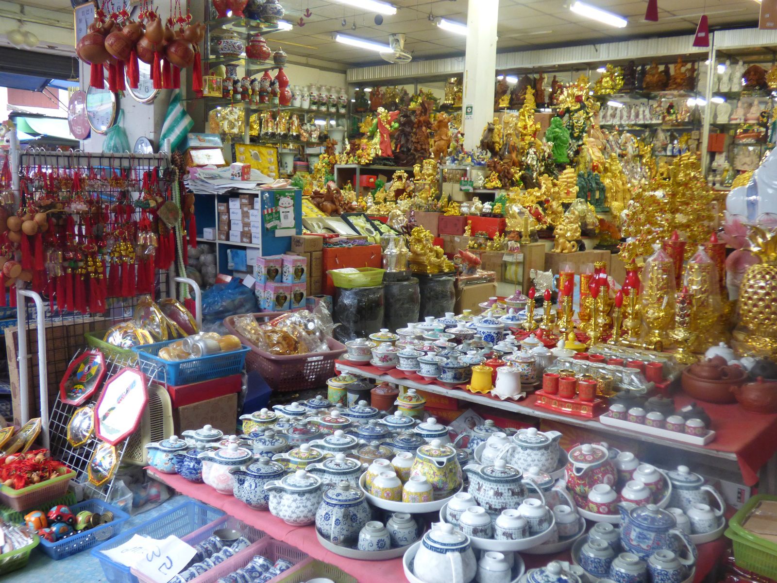 Le marché Taa Sadej Nong Khaï