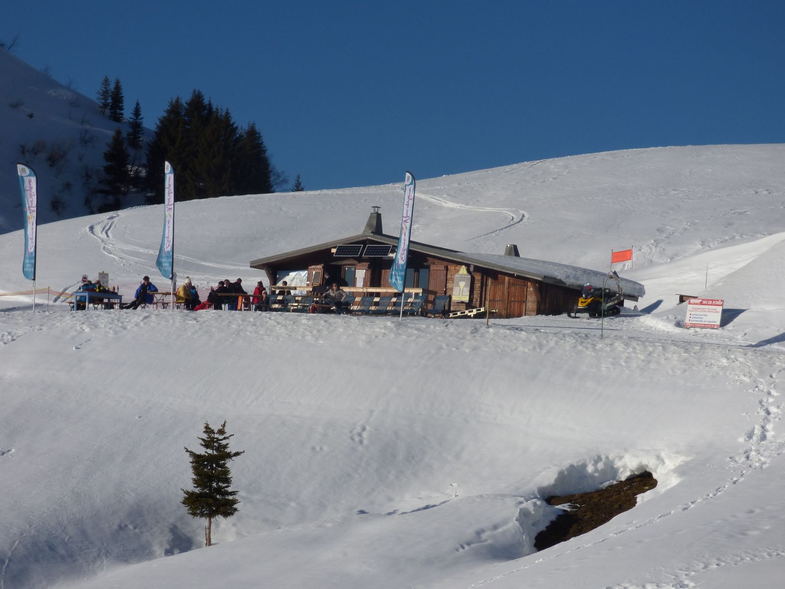 Accueil , col de Joux Plane