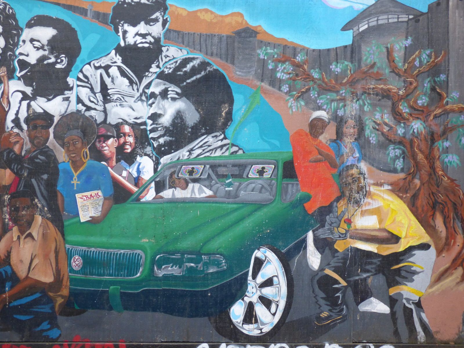 Street art Mission District San Francisco