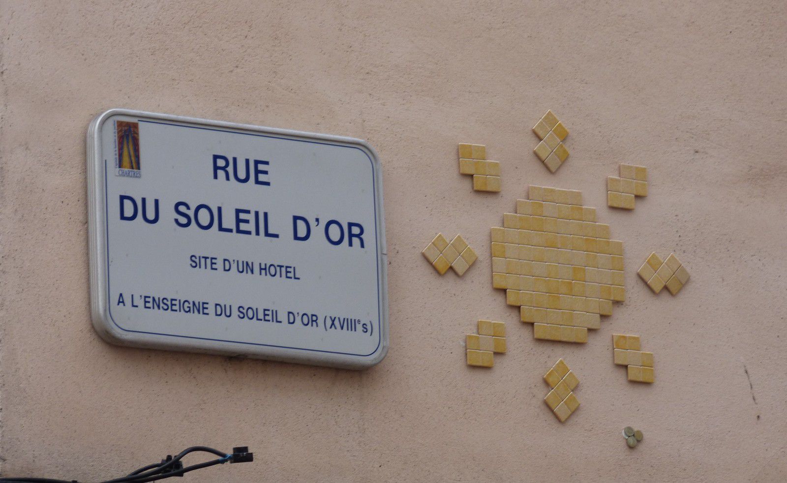 Street Art : les mosaïques de Mifamosa à Chartres