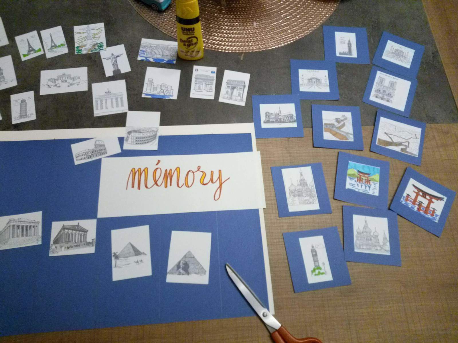DIY jeu de mémory