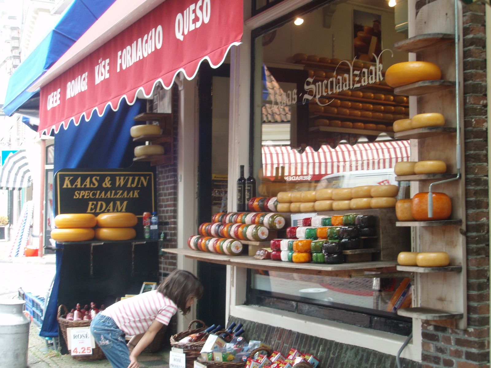 Edam et ses célèbres fromages