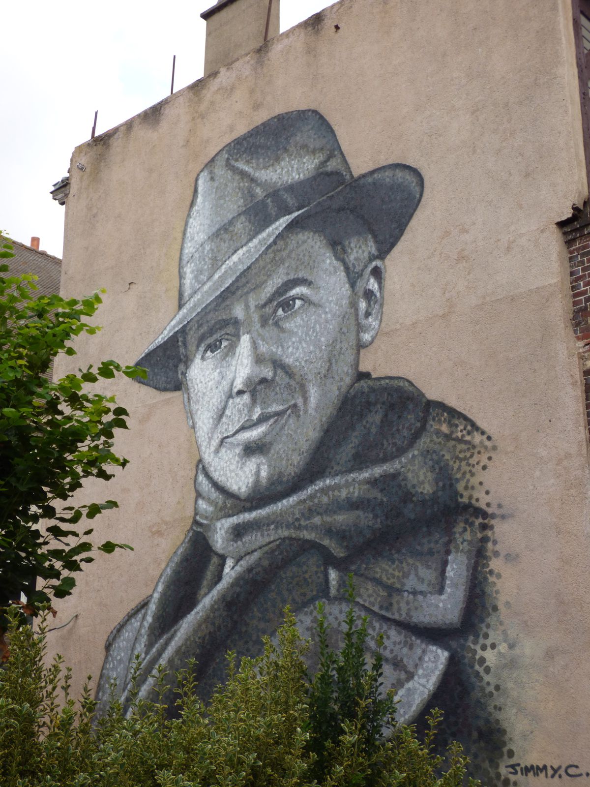 Jean Moulin Street art Chartres