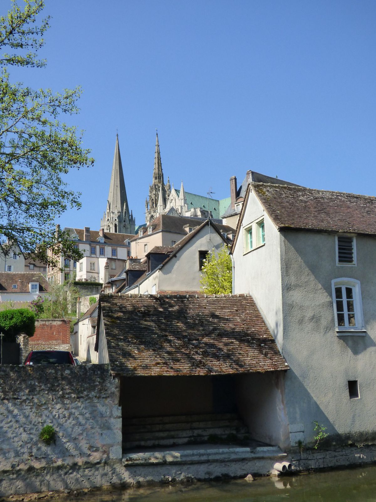 Vue sur Chartres