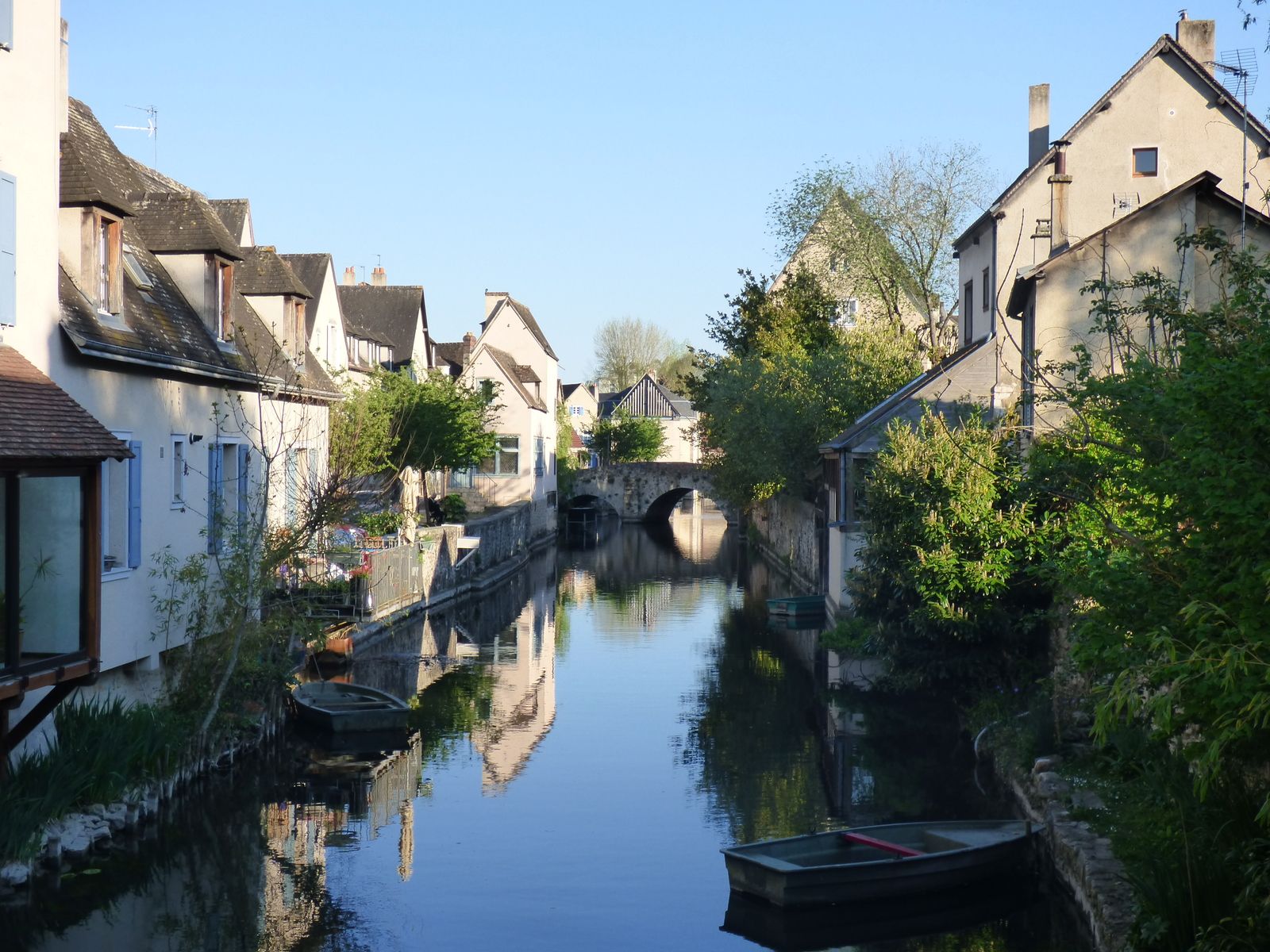 Les bords de l'Eure à Chartres