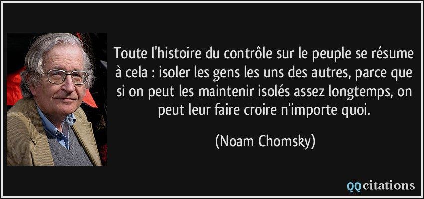 Belle Citation De Noam Chomsky Citoyen Du Laniakea Over Blog Com