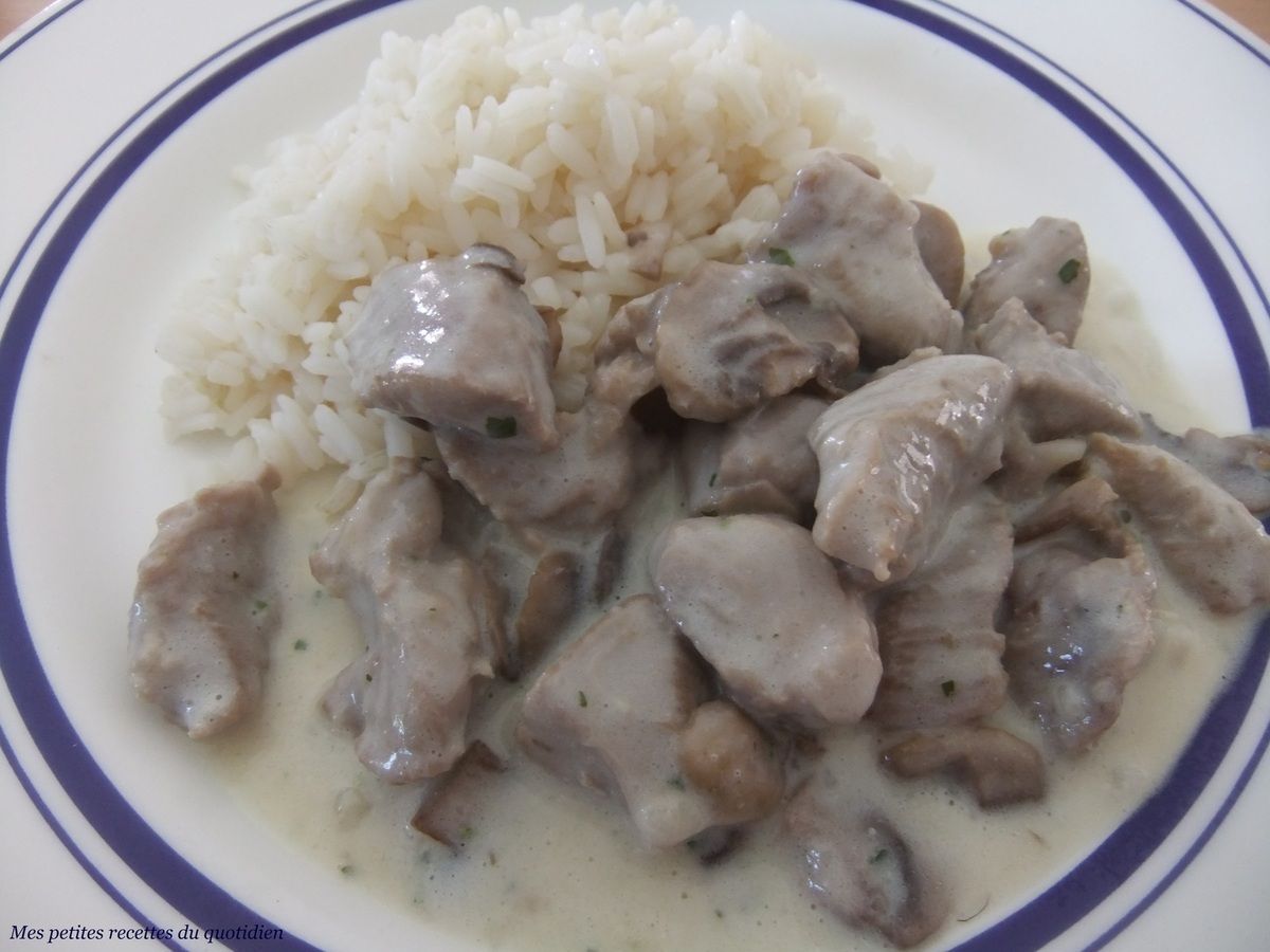 Sauté De Dinde à La Crème Thermomix Sauté de dinde forestier - Mes petites recettes du quotidien