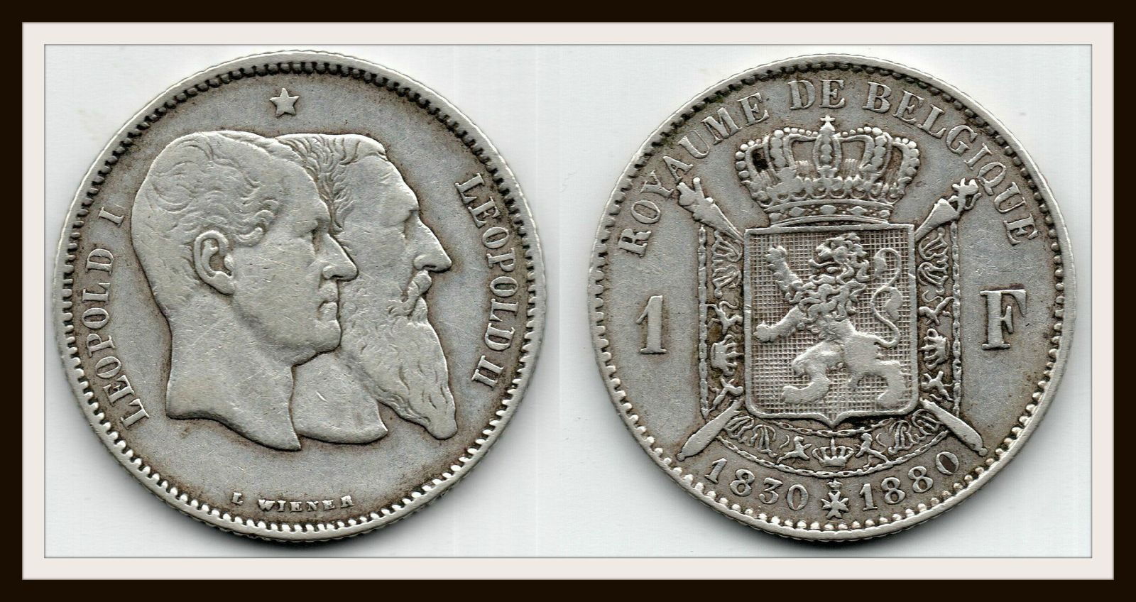 Argent 835‰ • 5 g • ⌀ 23 mm • Frappe monnaie ↑↓ • Démonétisée le 30-07-1932 • Epaisseur : 1.50 mm