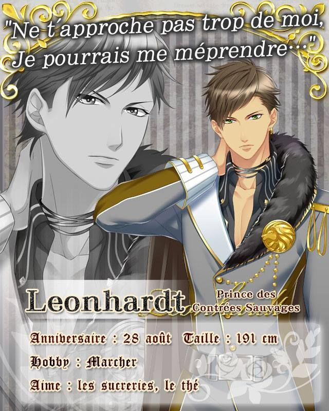 Il Etait Une Fois Mon Prince Charmant Leonhardt Aide Otome Game Francais Il Etait Une Fois Mon Prince Charmant Leonhardt Aide Otome Game Francais