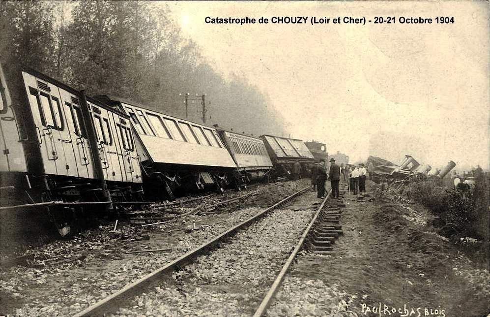 Accident de Choulzy 20 octobre 1904 CP n°8