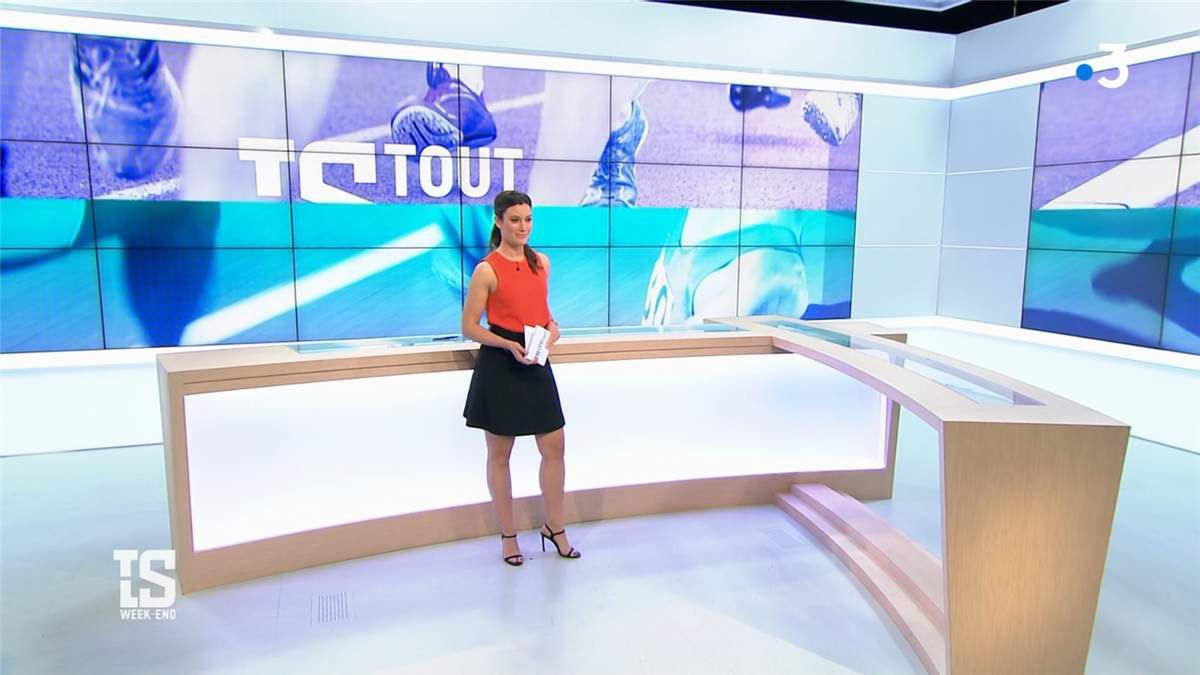 Flore Maréchal Tout Le Sport France 3 le 15.06.2019 - Les Caps de TomA