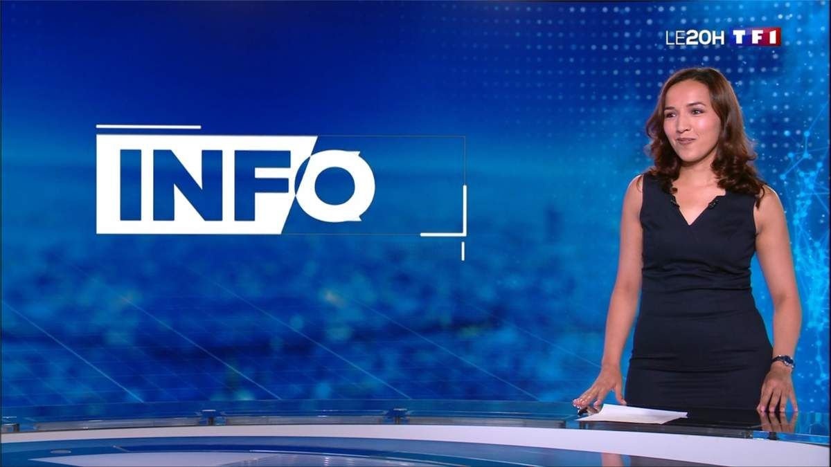 Samira El Gadir Le 20H TF1 le 28.06.2019 - Les Caps de TomA