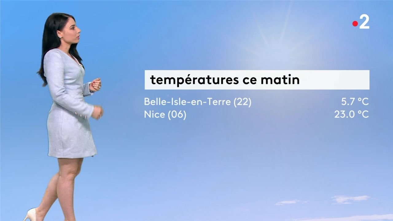 Virginie Hilssone Meteo France 2 Le 13 07 2020 Les Caps De Toma
