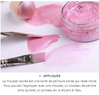 #tutoriel #moussesnacrées #mousses #colorisation #nuvo #nacré #ateliers #anou #scrapplaisir