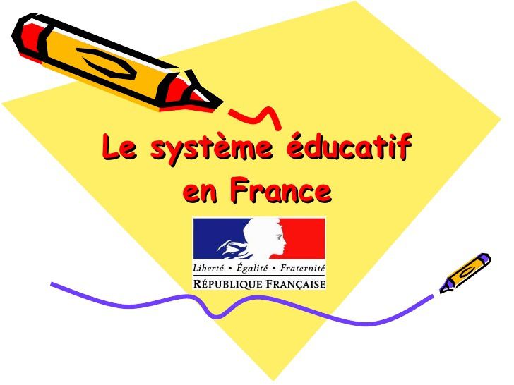 Le système éducatif français: écoles, collège, lycée, etc.... - français  langue étrangère