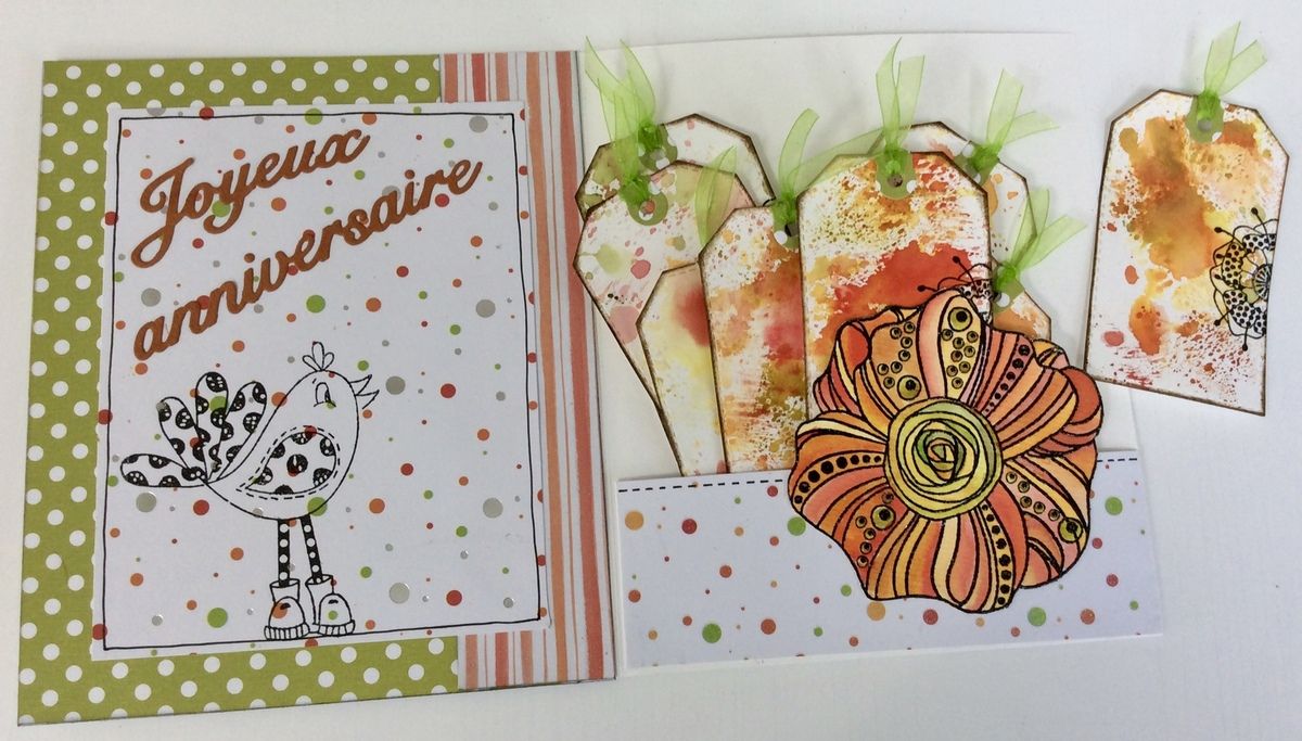 Carte Anniversaire Cocotte Scrapouillis 17 Carte Anniversaire Cocotte Scrapouillis 17