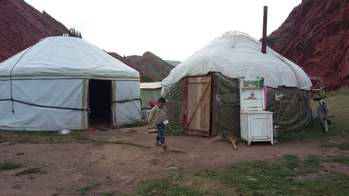 Splendide nature Kirghize