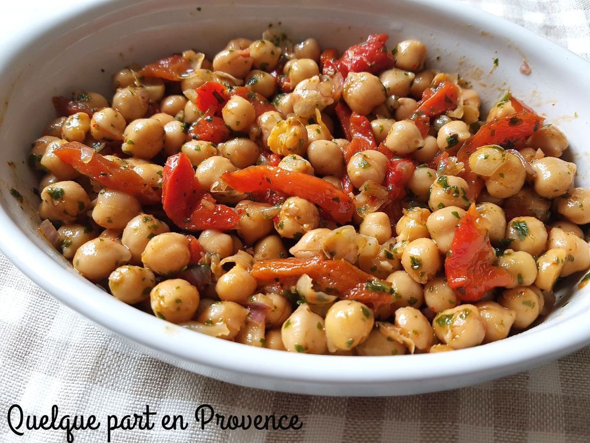 Salade De Pois Chiches Quelque Part En Provence