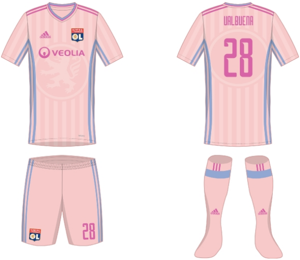 tenue de foot Olympique Lyonnais 2018 tenue de foot Olympique Lyonnais 2018