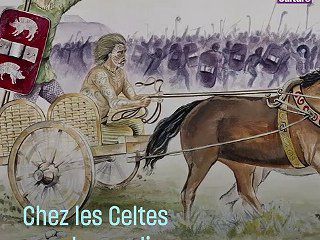 Un char celte, image France-culture, découvert en Bulgarie : les Celtes  en Thrace il y a 2 300 ans