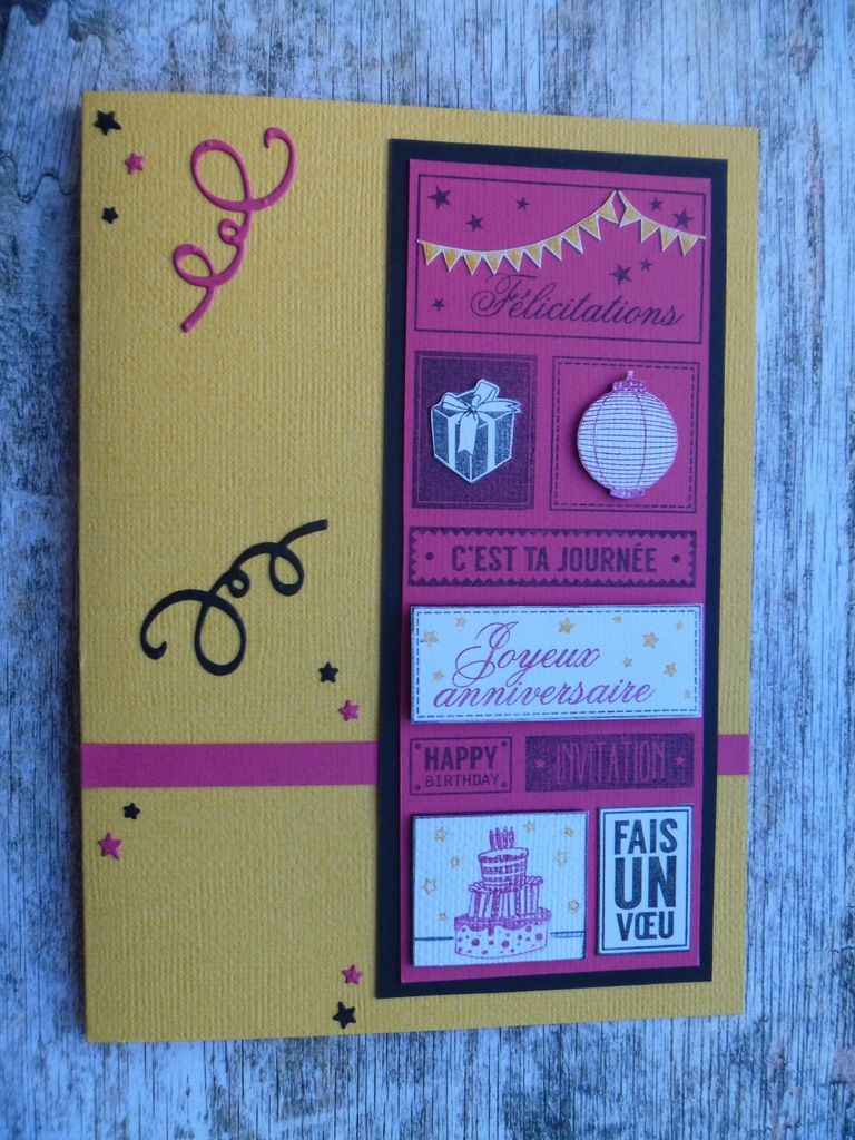 Mes Dernieres Creations D Anniversaire Les Petites Cartes De Blanche