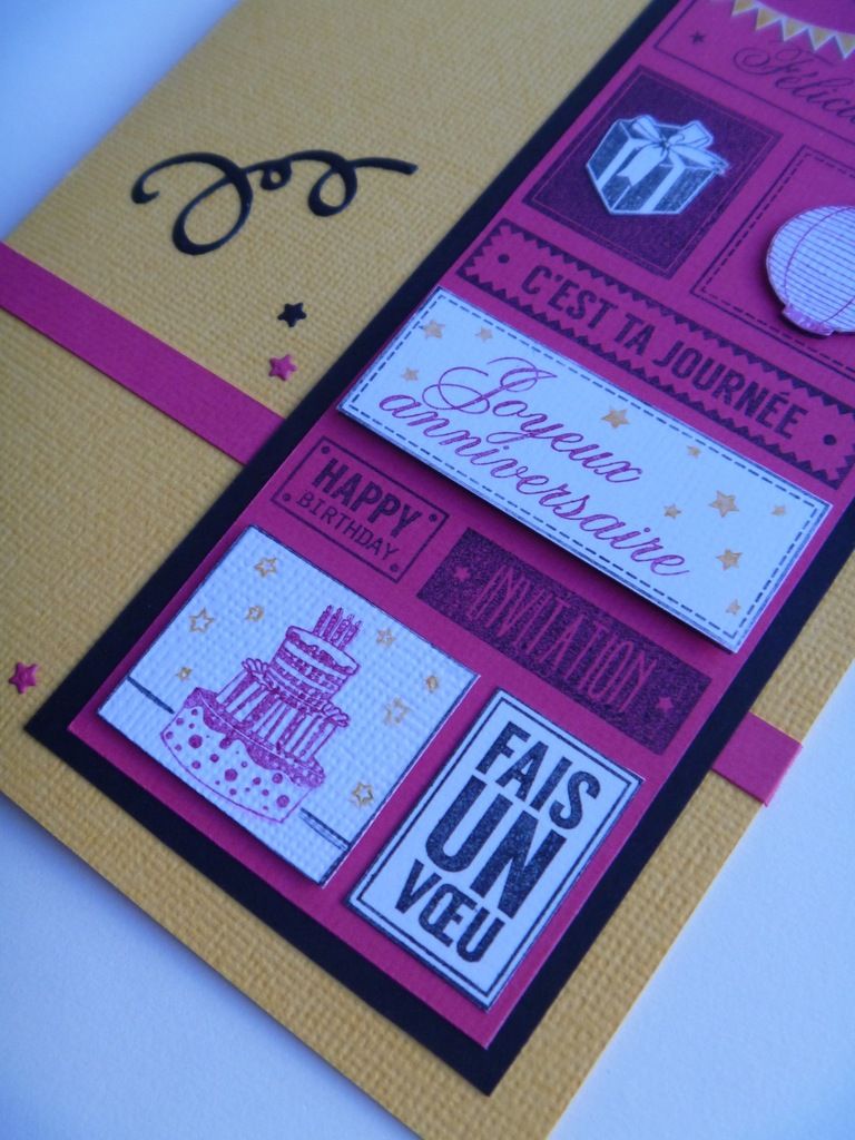 Mes Dernieres Creations D Anniversaire Les Petites Cartes De Blanche