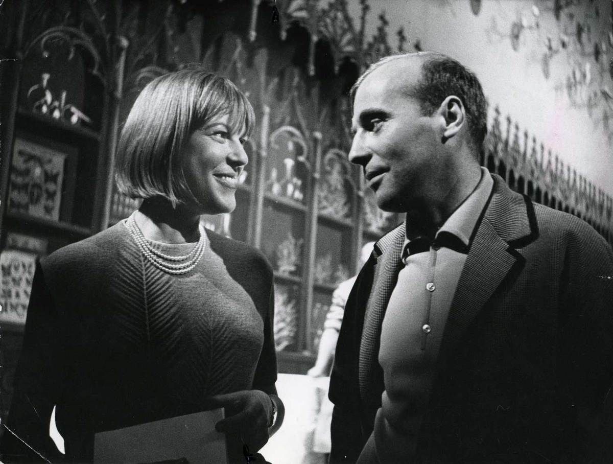 Ingeborg Bachmann avec Hans Werner Henze en 1952