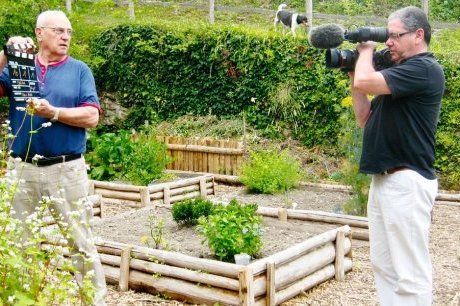 Henri Brett & Pierre Amendola en plein tournage