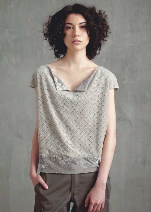 patron gratuit couture top blouse femme