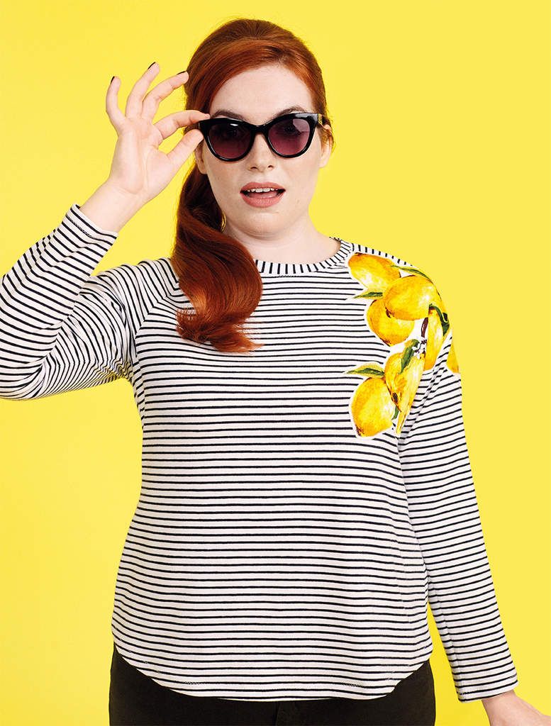 Patron couture gratuit sans tuto T shirt Tilly