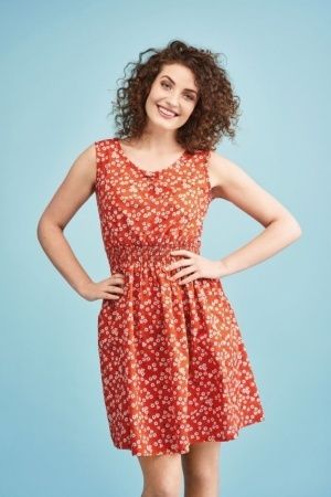 Patron couture gratuit robe Sadie