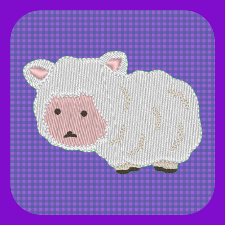 Broderie machine gratuite mouton