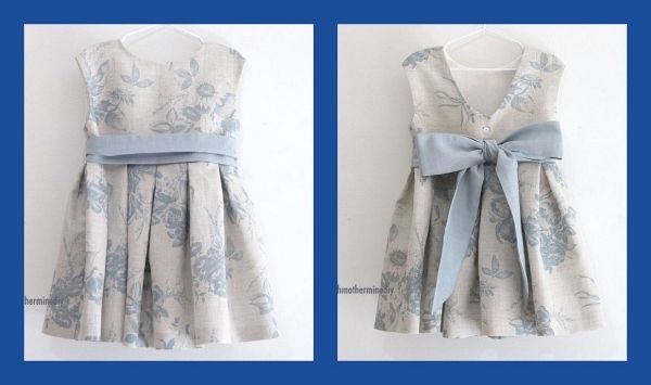 Robe De Ceremonie Ou Fete Laine Et Chiffons