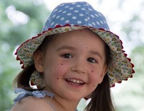 Chapeau De Soleil Pour Bebe Laine Et Chiffons