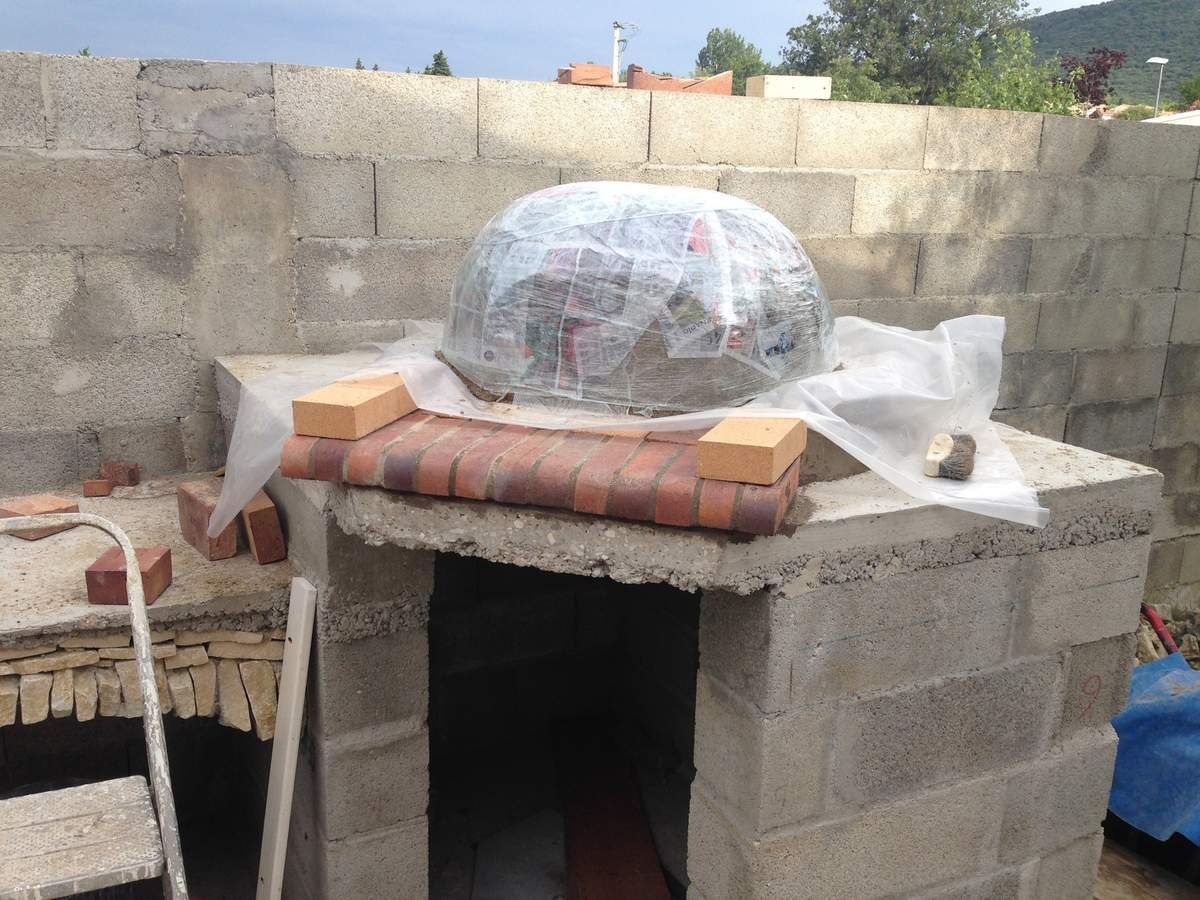 Construction Four à Pizza En Brique Réfractaire Construction du Four à pain/pizza - Mon four à pain en briques réfractaires