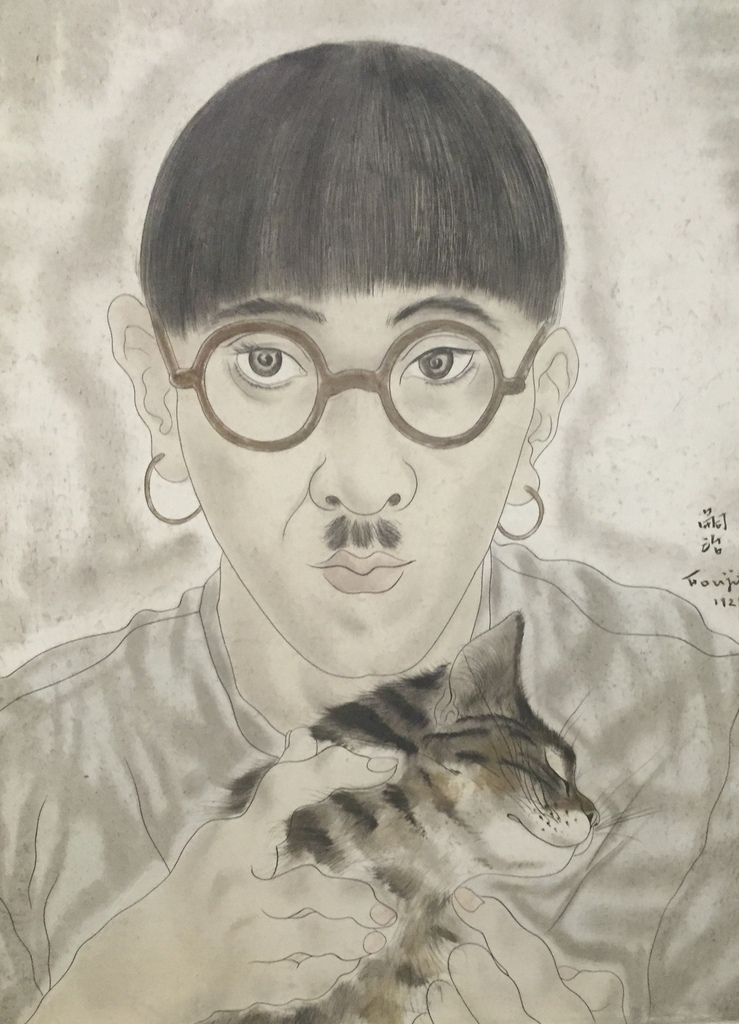 Foujita Peindre Dans Les Annees Folles Au Musee Maillol 3 Chachachas Autoportraits Ninideslaux Over Blog Com