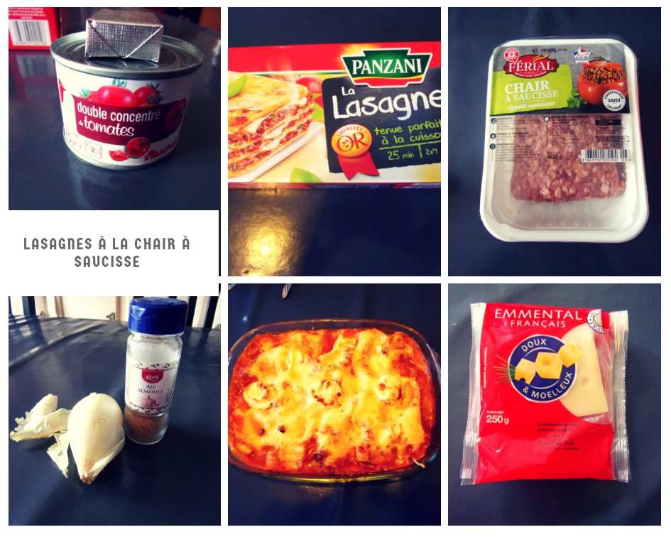 La Recette Du Jour Les Lasagnes à La Chair à Saucisse