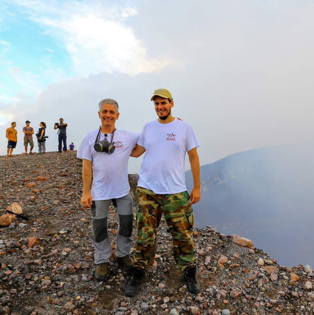 Yannick, guide Aventure et Volcans au Nicaragua et Tanguy de Saint-Cyr