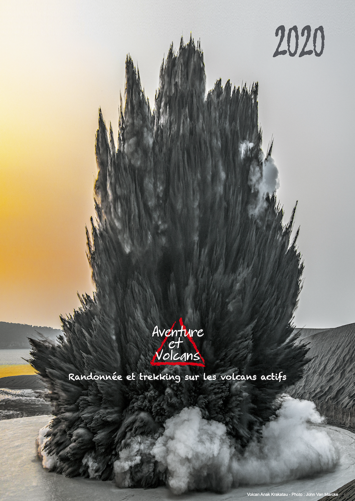 Catalogue Aventure et Volcans 2020. Agence de voyages et tour-opérateur spécialisé dans les voyages et expéditions sur les volcans actifs depuis 37 ans.