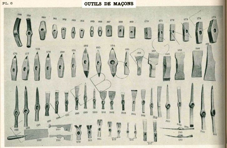 Catalogue Leborgne 1911 - Les vieux outils de Jicé