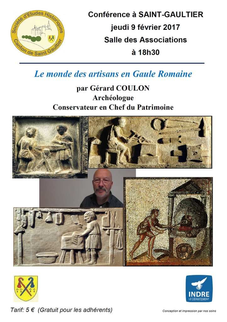 Le Monde Des Artisans En Gaule Romaine Société Détudes - 
