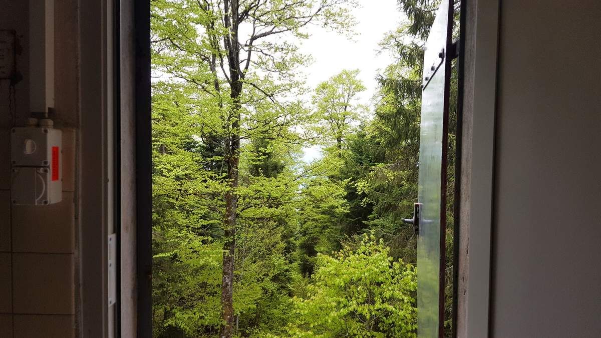 4ème halte au réservoir de Mauborget, en pleine nature...