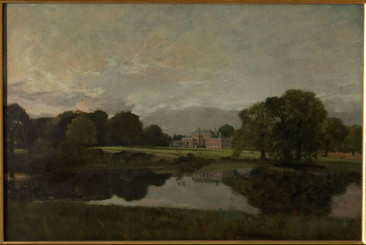 John Constable, Marlvern Hall, dans le Warwickshire (1809). Huile sur toile, 51,4 × 76,8 cm. Tate : légué par George Salting en 1910 © Tate, London, 2019